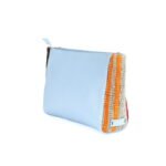 Leather Clutch in Blue