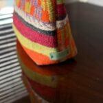 Kilim Clutch in Orange and Yellow