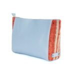 LEATHER CLUTCH in Blue 1