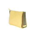 LEATHER CLUTCH in Yellow 1