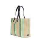 KİLİM BEACH BAG with Black Straps 1