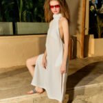 MAJORELLE DRESS BEYAZ
