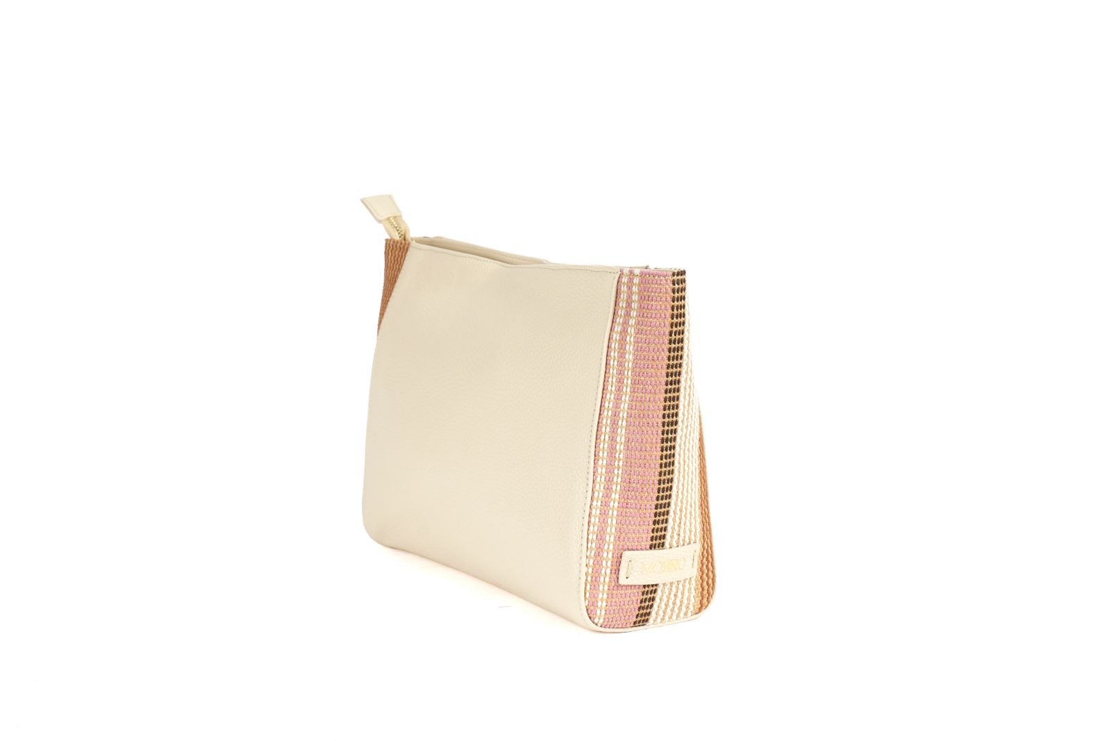 WhatsApp Image 2026-06-09 at 09.19.05 LEATHER CLUTCH in Off White - Görsel 1